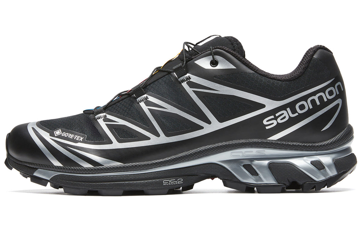 Salomon XT-6 GTX Black / Silver Sneakers