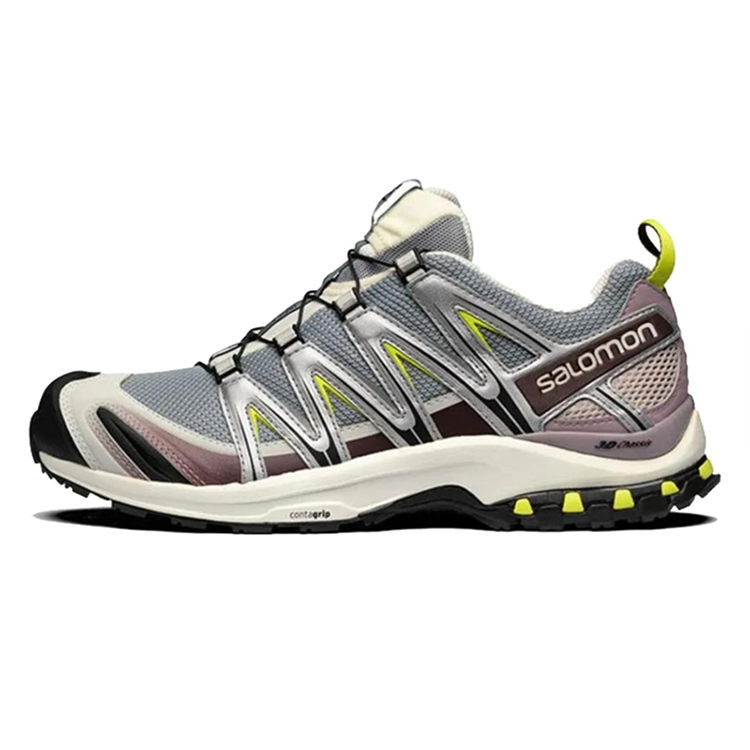 Salomon XA Pro 3D Grey / Mauve / Lime Sneakers