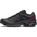 Salomon XT-6 Charcoal / Black / Red Sneakers