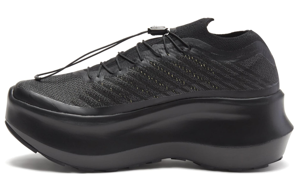 Salomon Pulsar Advanced Black Platform Sneakers