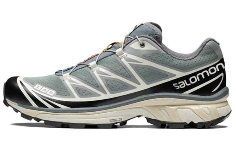 Salomon XT-6 Recut Grey / White / Black Sneakers