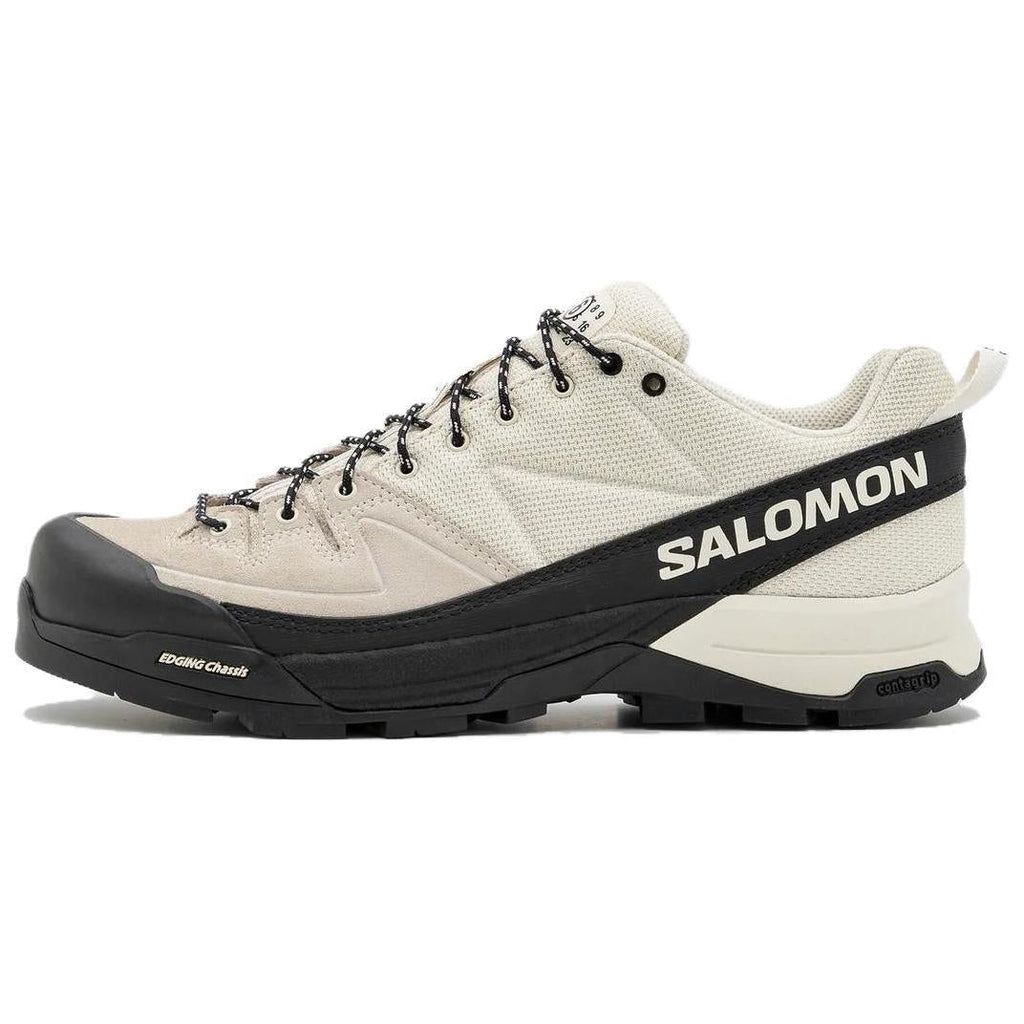 Salomon X-ALP Cream / Black Low-Top Sneakers