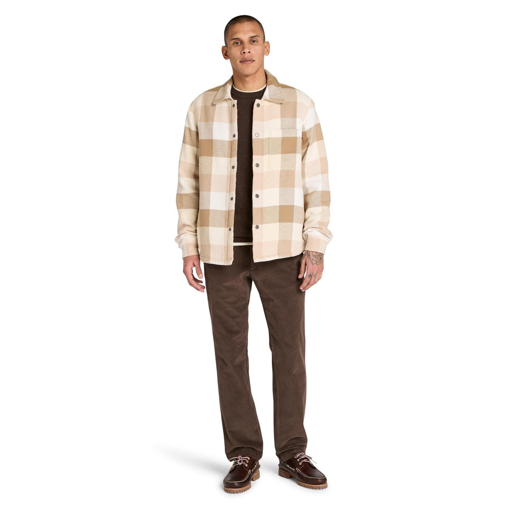 ANGORA YD Overshirt with High Pile Lining — product image