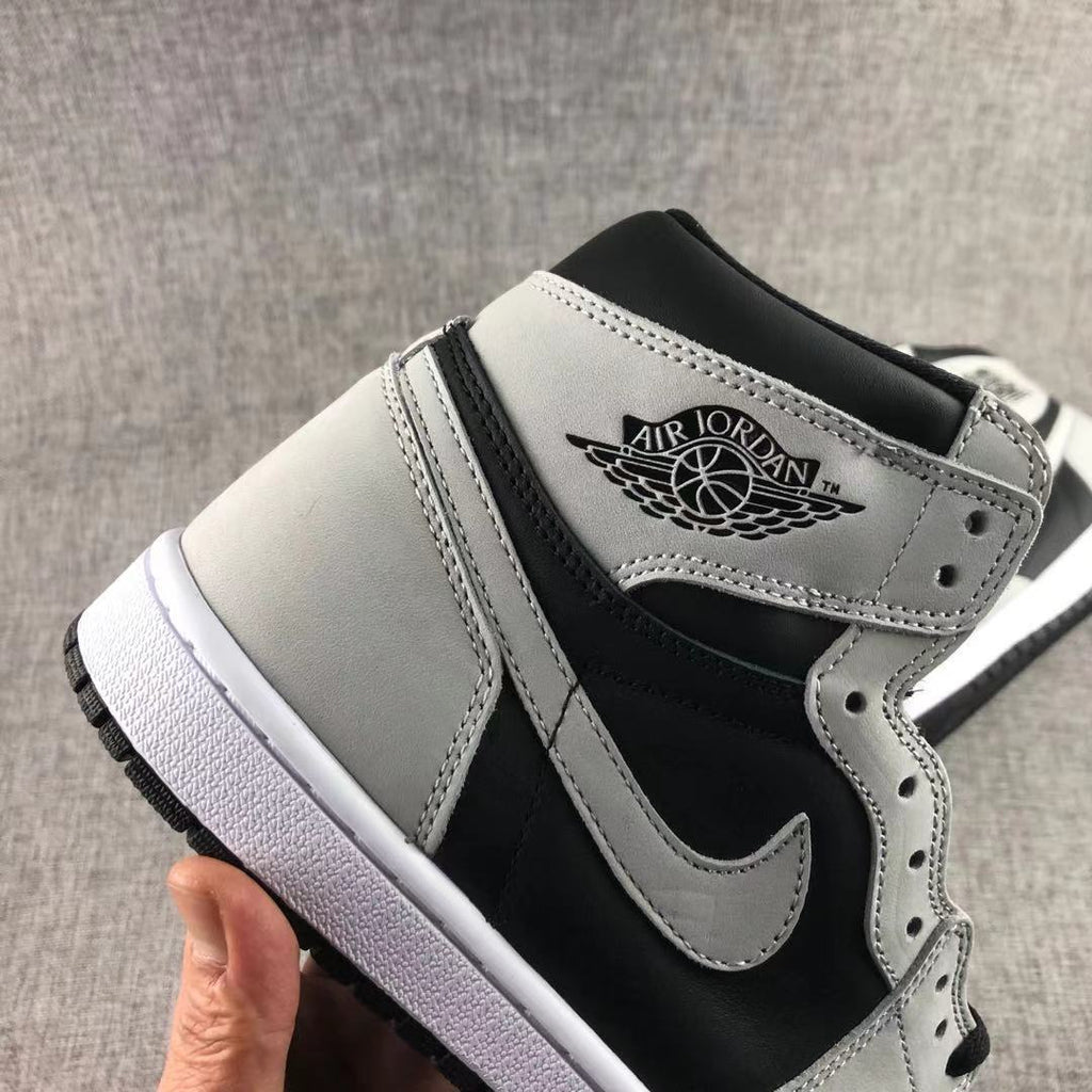 Air Jordan 1 High OG Shadow 2.0 Black Grey Sneakers - product image from the listing.