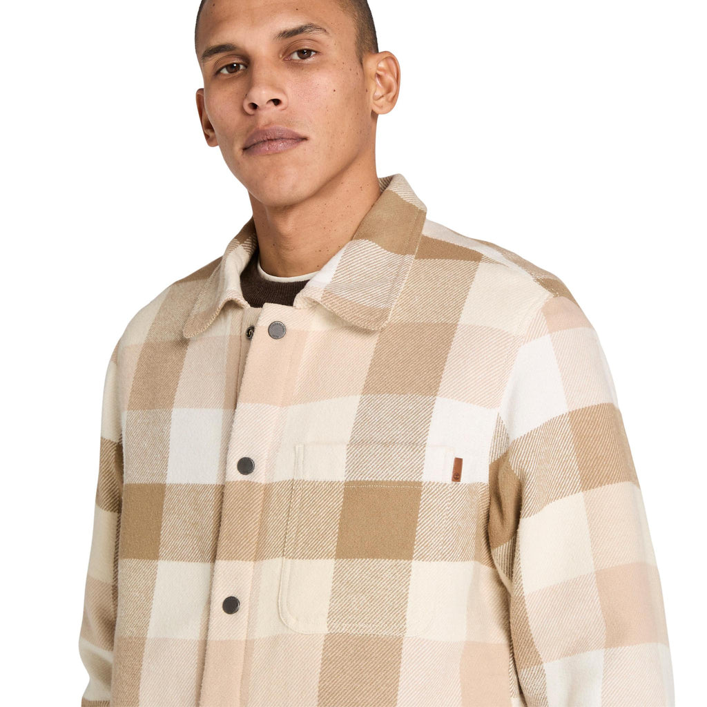 ANGORA YD Overshirt with High Pile Lining — product image