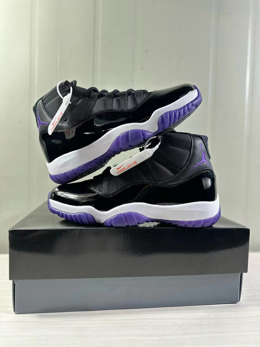 Air Jordan 11 Retro Space Jam Black Purple CT8812-999 - product image from the listing.