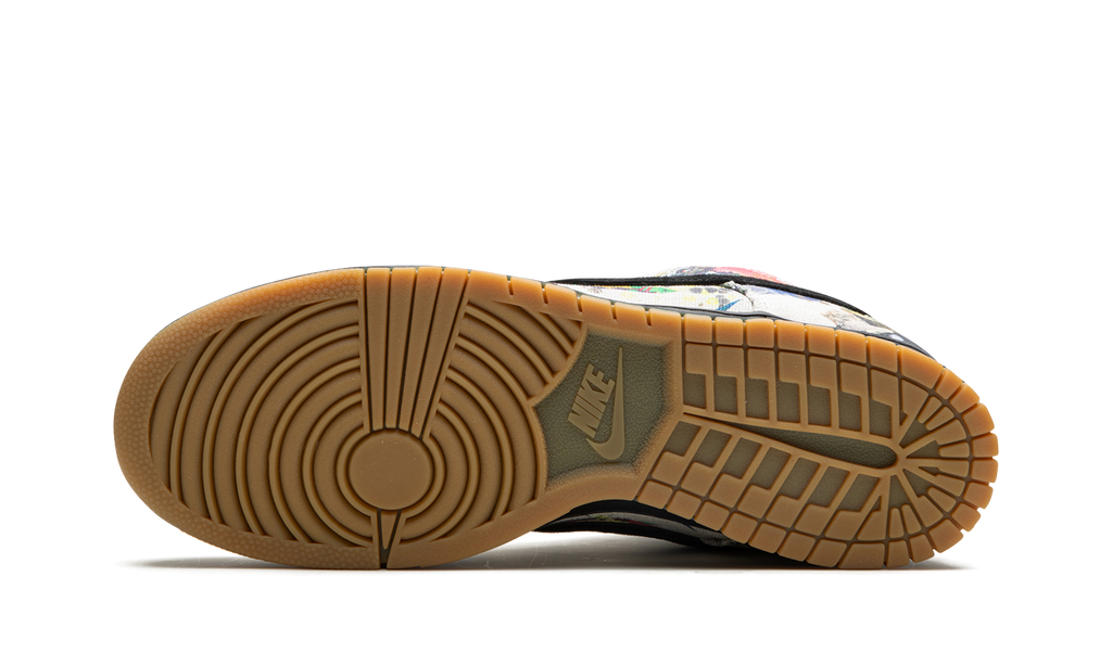 "Supreme - Rammellzee" SB Dunk Low FD8778 001 - product image from the listing.