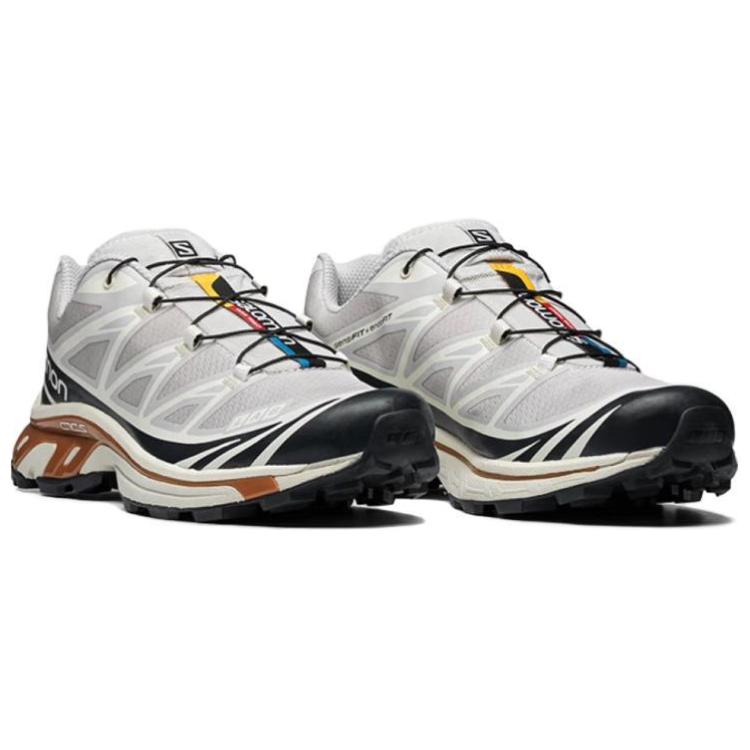 Salomon XT-6 White / Black / Copper Sneakers