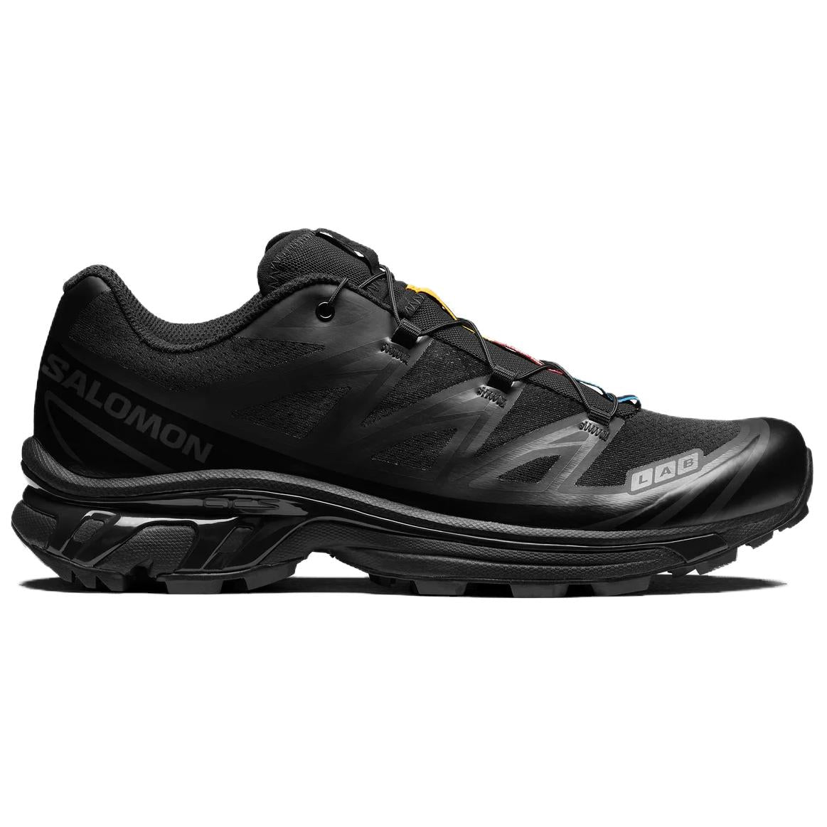 Salomon XT-6 Black Tonal Sneakers