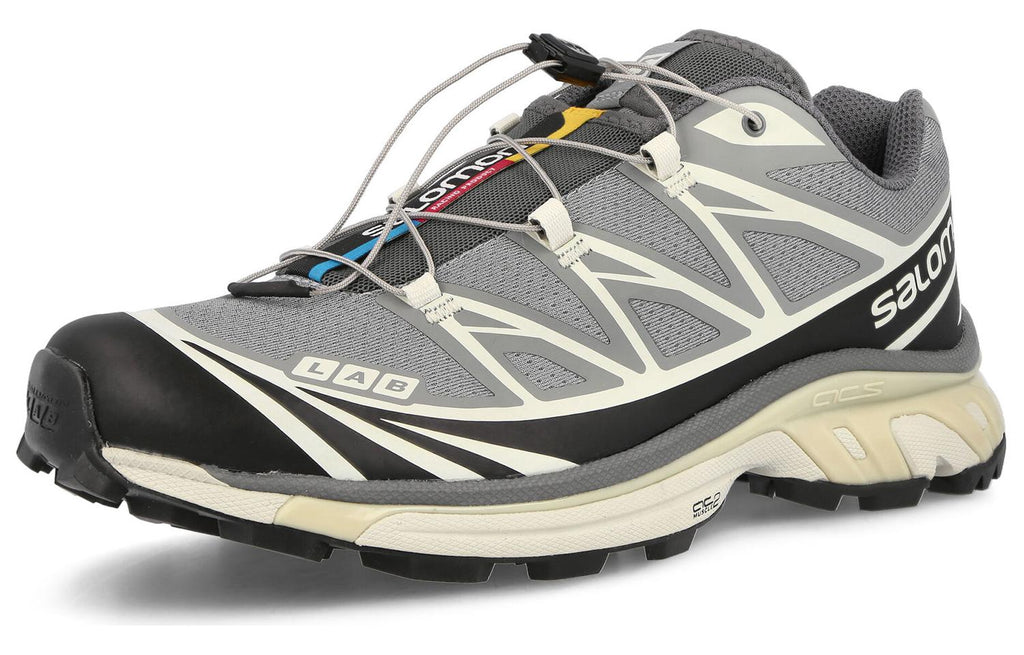 Salomon XT-6 Recut Grey / White / Black Sneakers