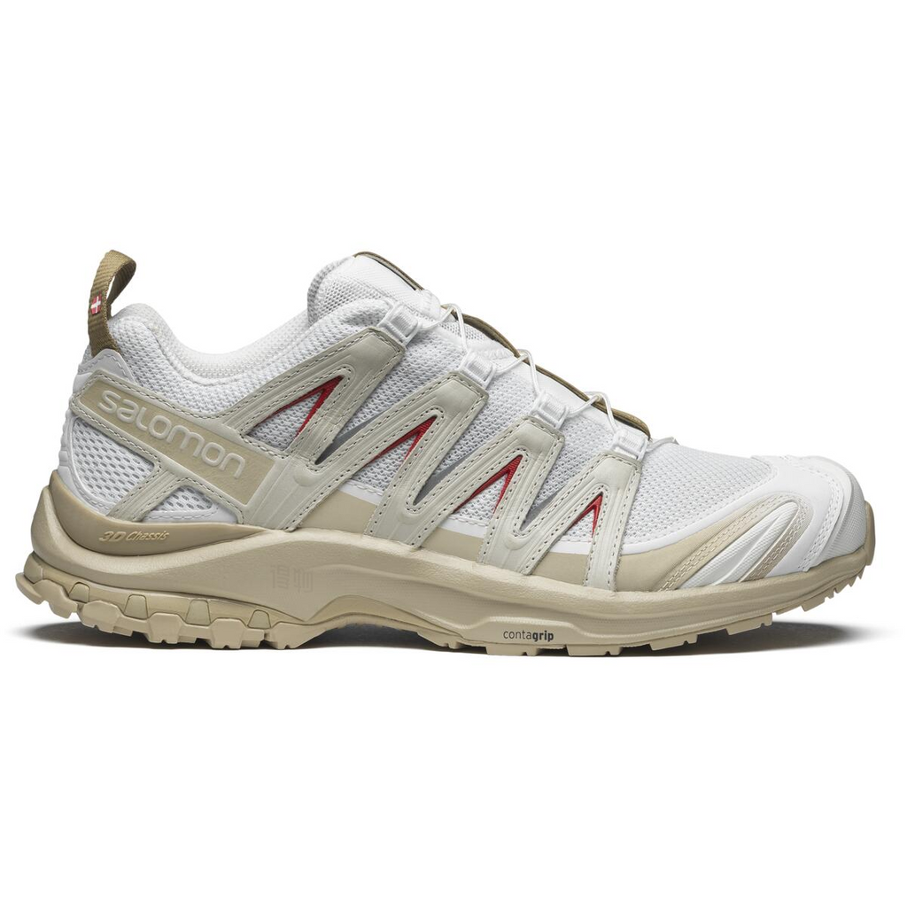 Salomon XA Pro 3D White / Beige / Red Sneakers