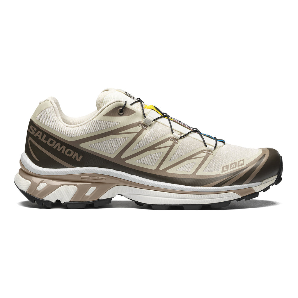 Salomon XT-6 Cream / Brown / Black Sneakers