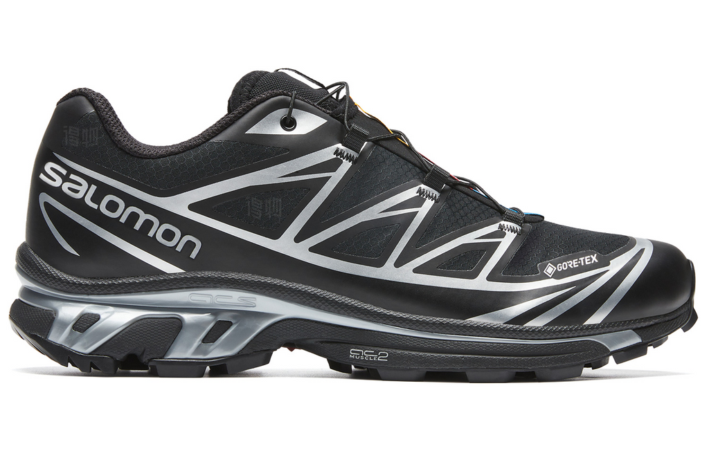 Salomon XT-6 GTX Black / Silver Sneakers