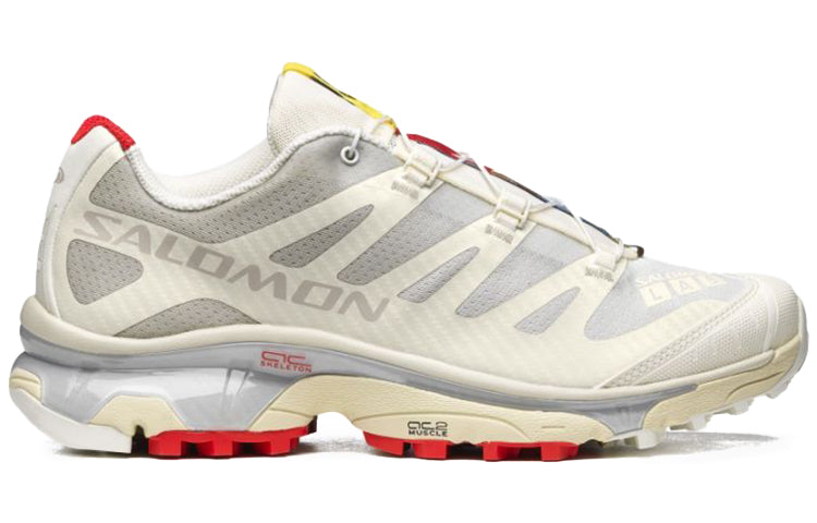 Salomon XT-4 OG Cream / Grey / Red Sneakers