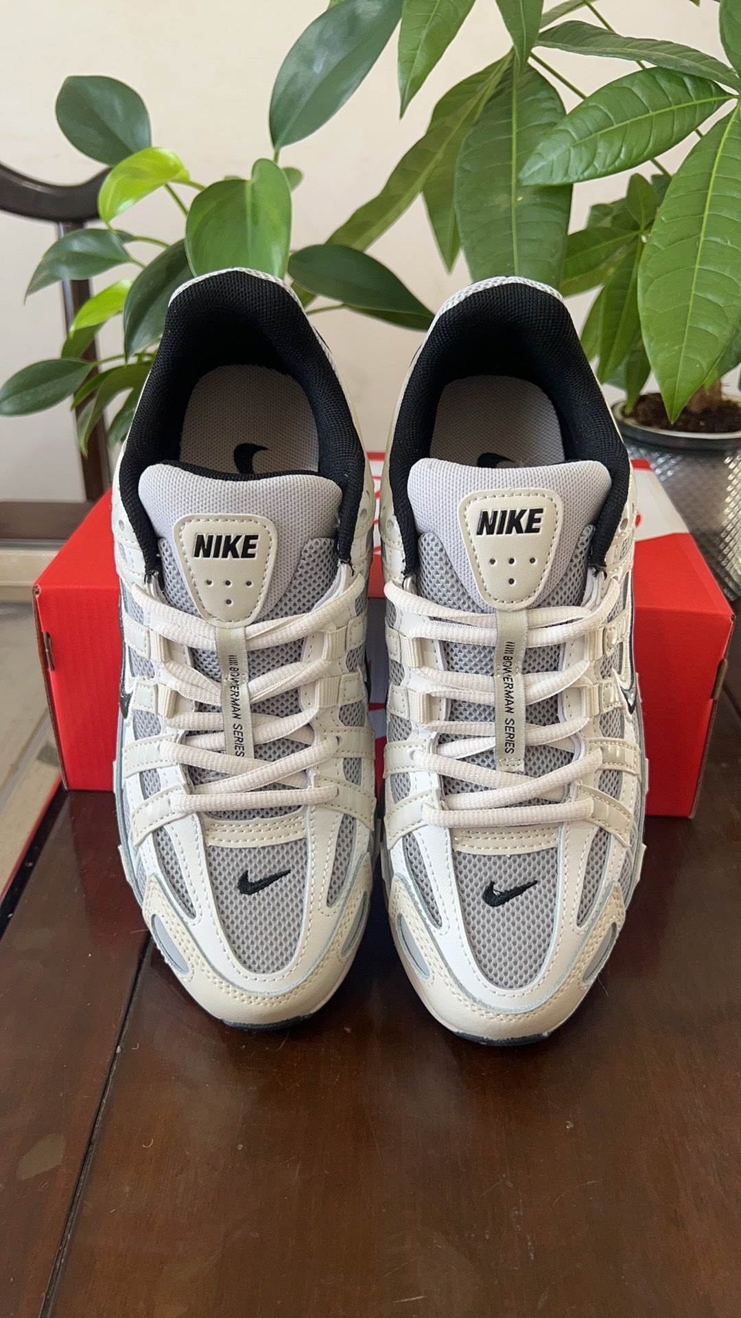 Nike P-6000 Sneakers in White Grey Black HJ3488-001 - product image from the listing.