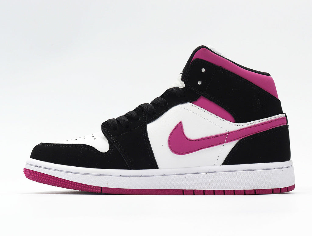 Air Jordan 1 High Black White Pink BQ6472-005 - product image from the listing.