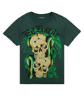 Skulls Rhinestone Boxy T-Shirt by Ed Hardy — product image