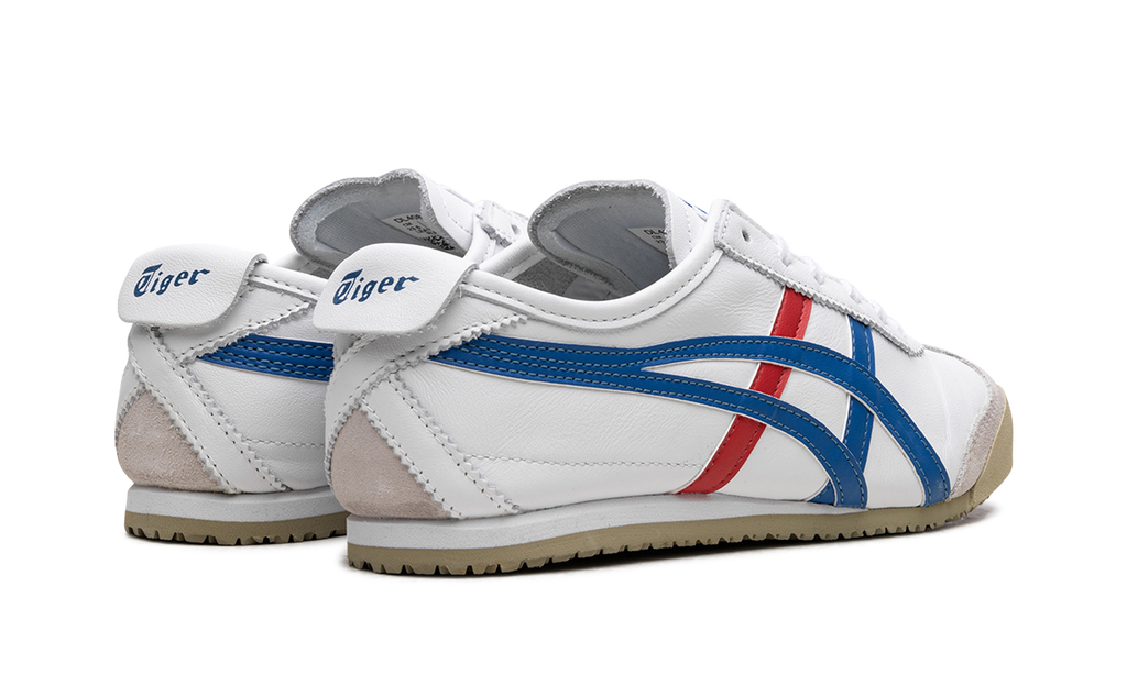 Onitsuka Tiger Mexico 66 in White Blue Red 124348 - product image from the listing.