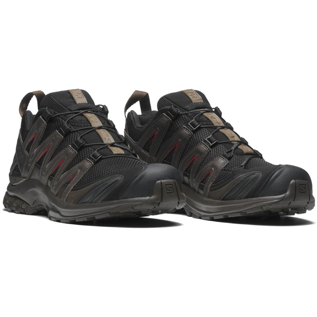 Salomon XA Pro 3D Black / Charcoal / Red Sneakers