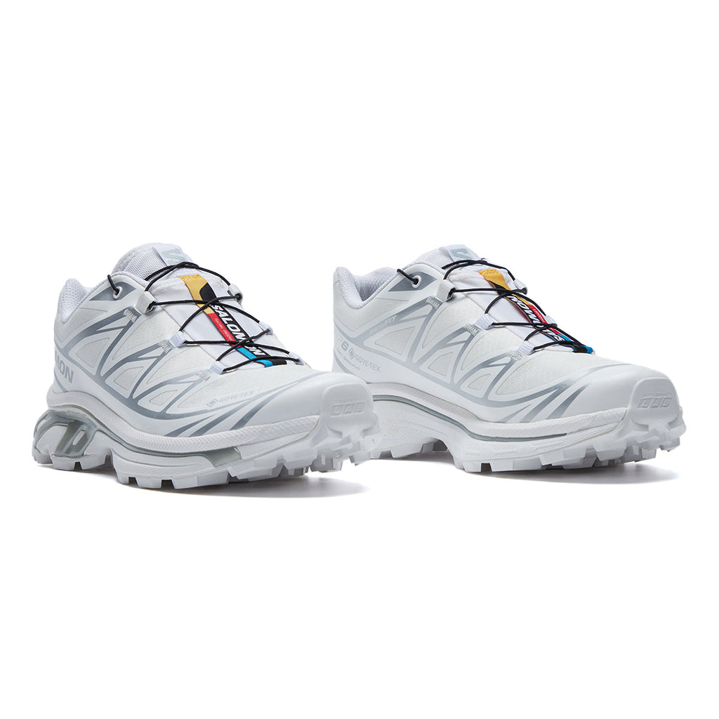 Salomon XT-6 GTX White / Silver Sneakers