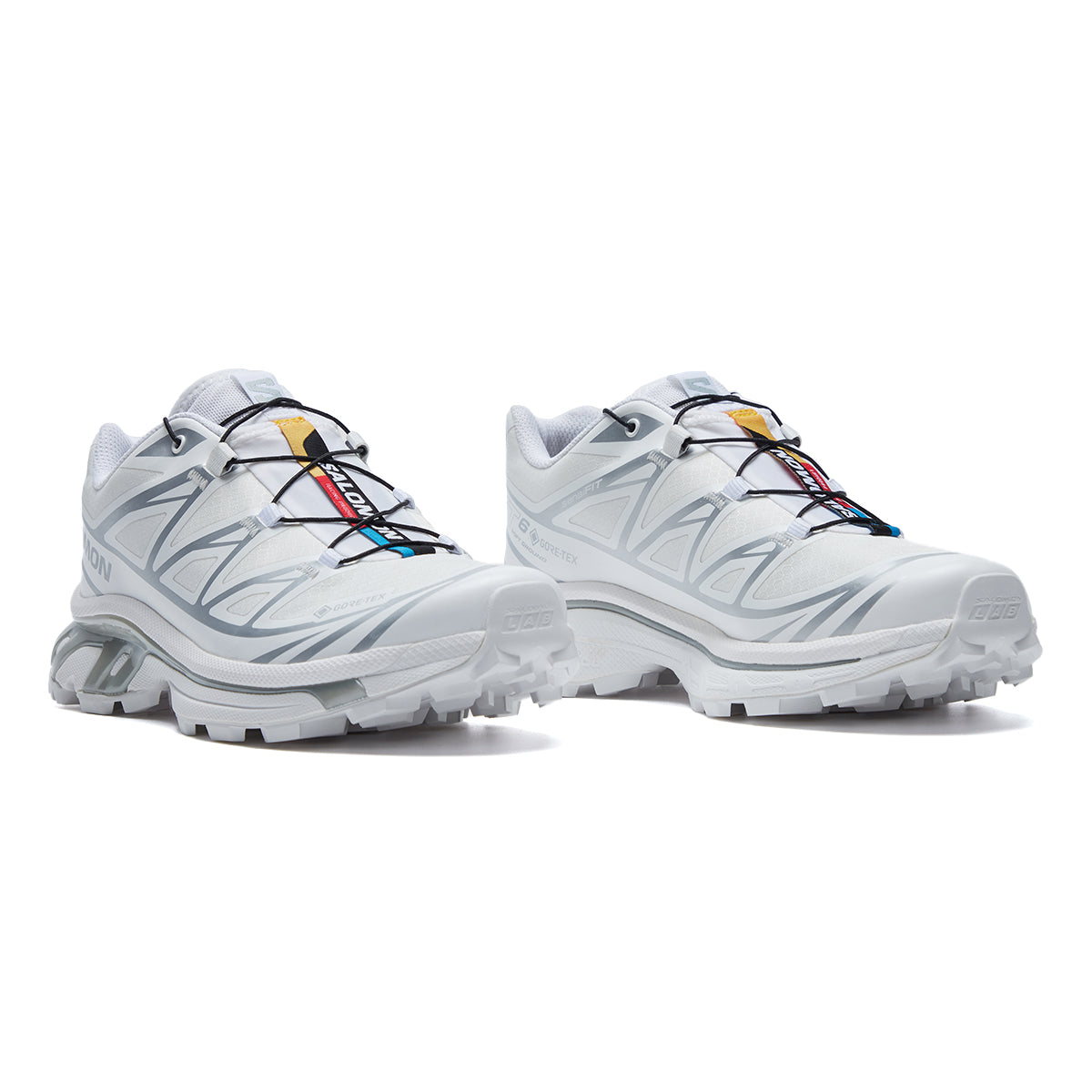 Salomon XT-6 GTX White / Silver Sneakers