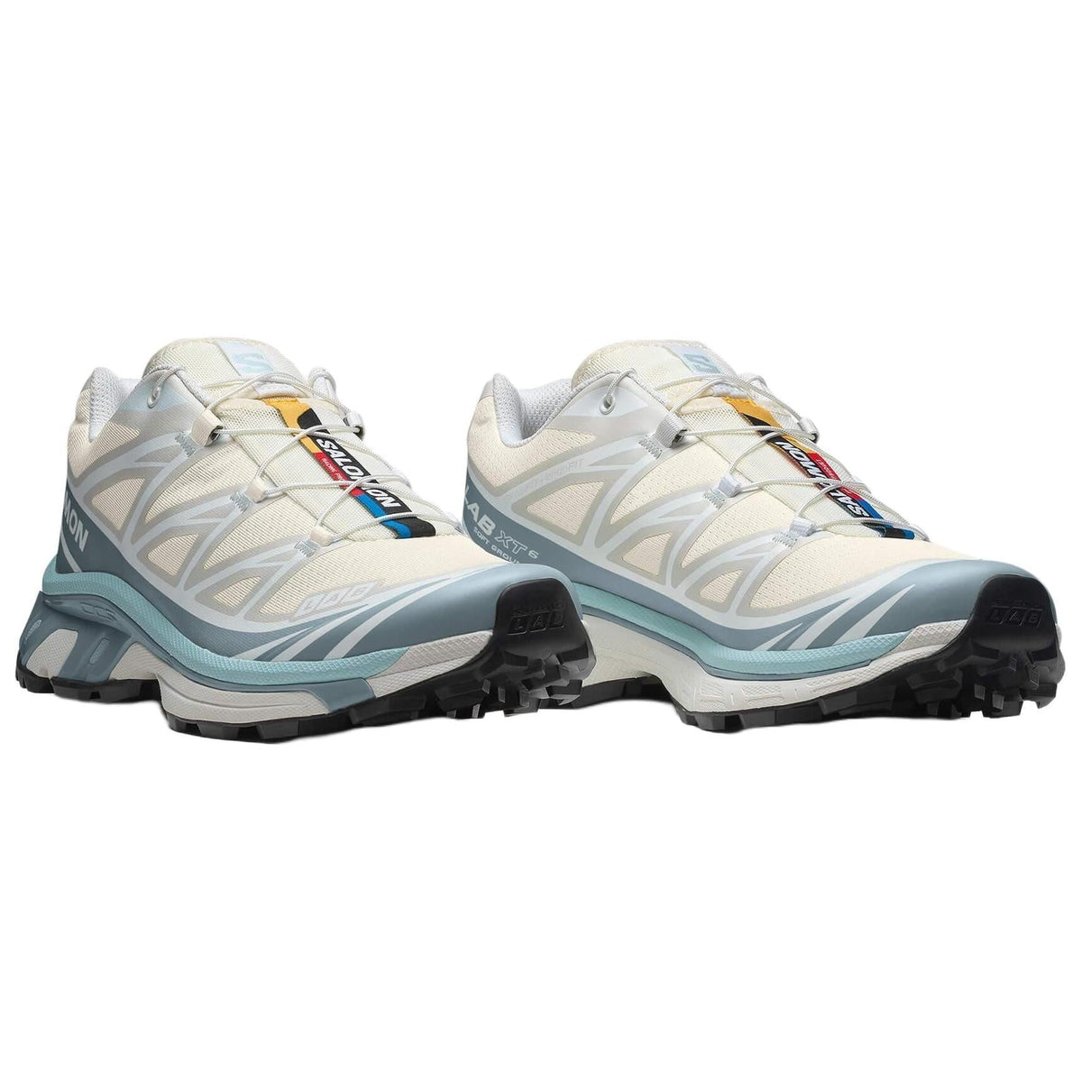 Salomon XT-6 Cream / Ice Blue / Grey Sneakers