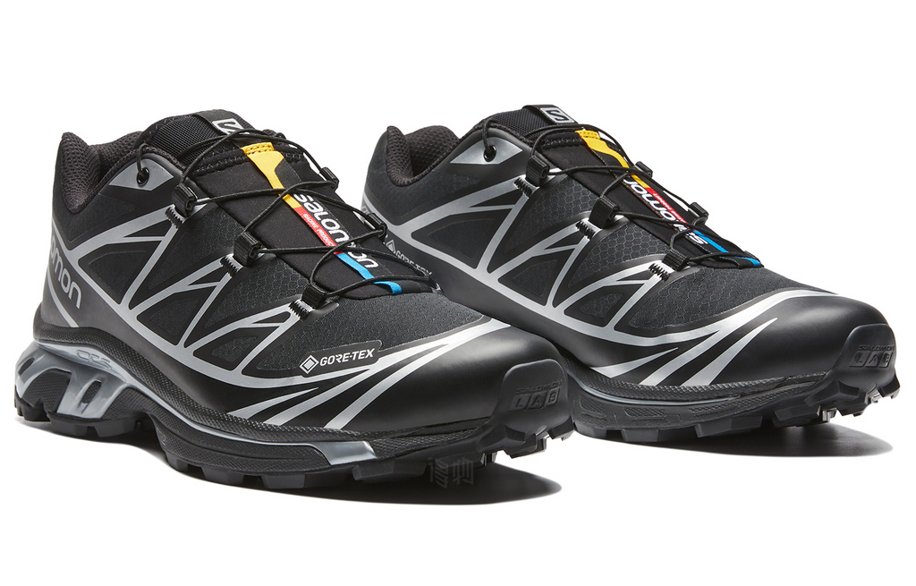 Salomon XT-6 GTX Black / Silver Sneakers
