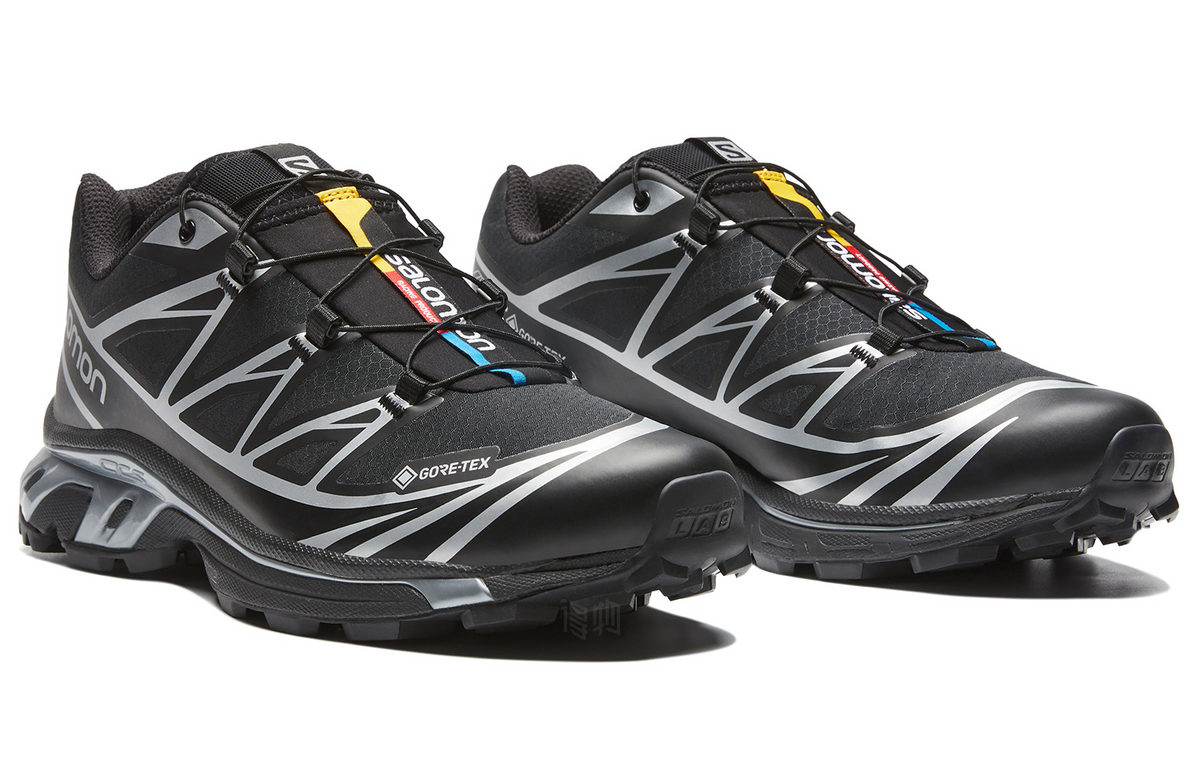Salomon XT-6 GTX Black / Silver Sneakers