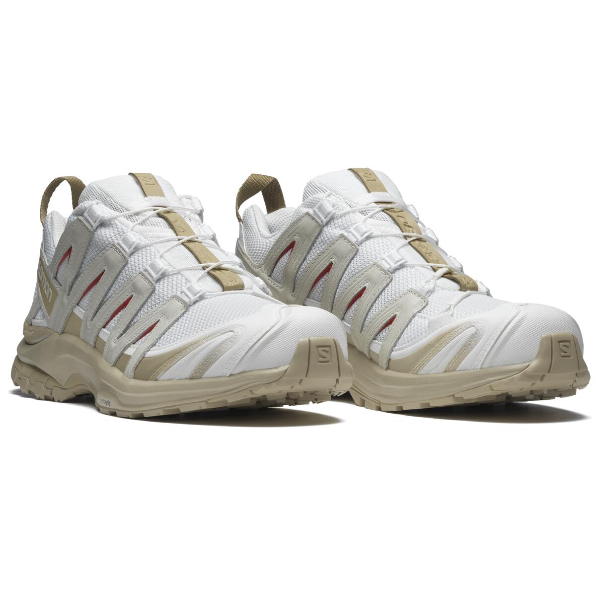 Salomon XA Pro 3D White / Beige / Red Sneakers