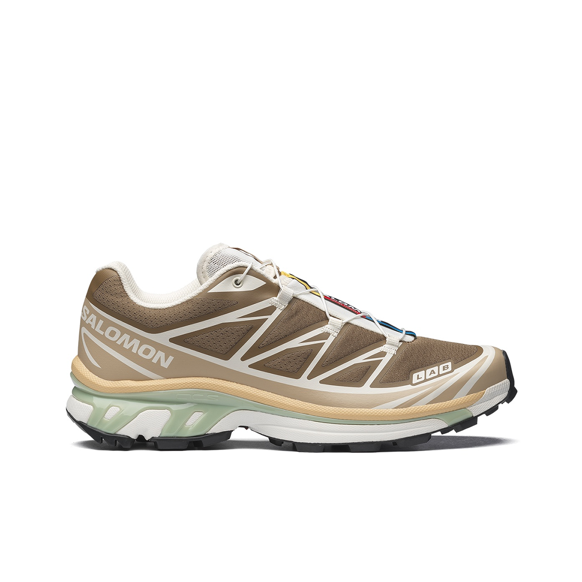 Salomon XT-6 Brown / Cream / Sage Sneakers