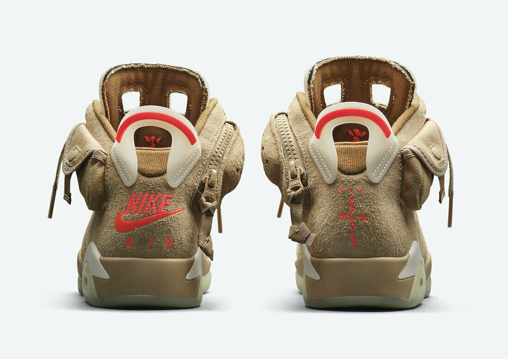 Travis Scott British Khaki — Jordan 6 Retro