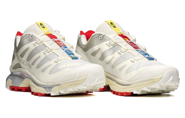 Salomon XT-4 OG Cream / Grey / Red Sneakers