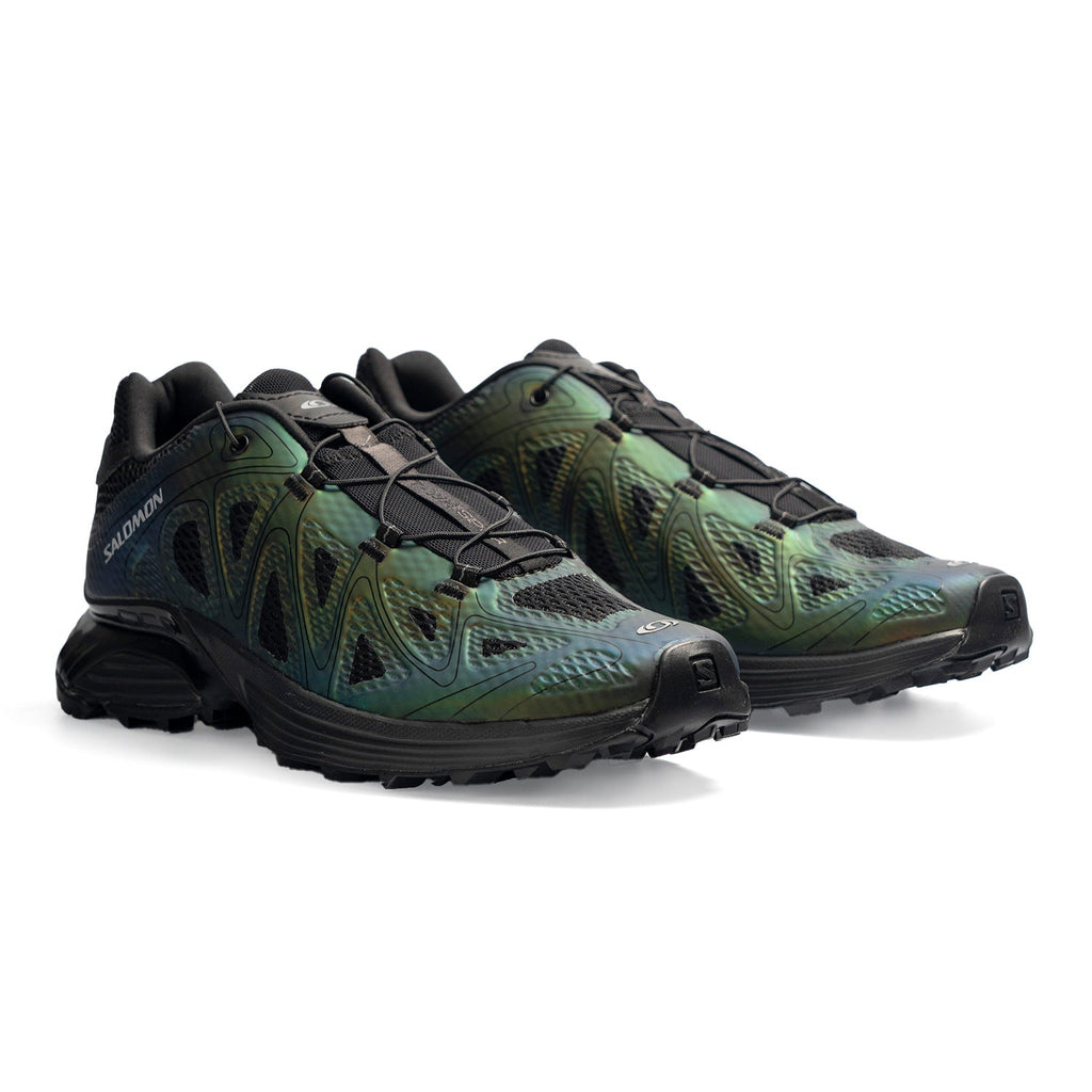 Salomon XT-Whisper VOID Black / Iridescent Green Sneakers