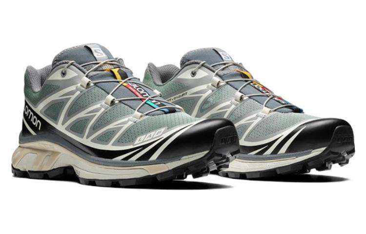 Salomon XT-6 Recut Grey / White / Black Sneakers