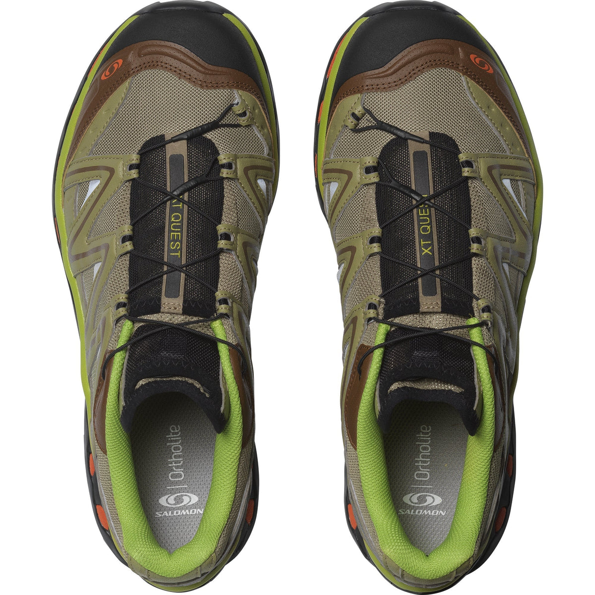 Salomon XT-Quest Olive / Lime / Black Sneakers