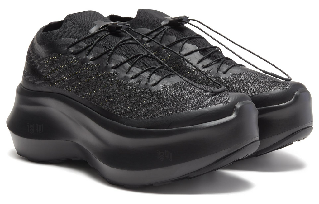 Salomon Pulsar Advanced Black Platform Sneakers