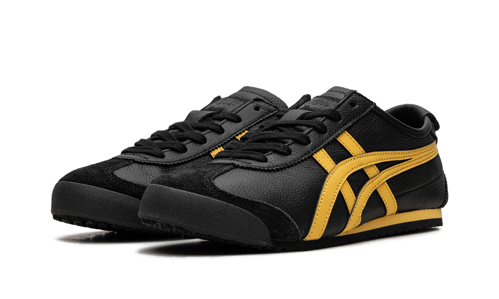 Onitsuka Tiger Mexico 66 in Black Yellow 131111 - product image from the listing.