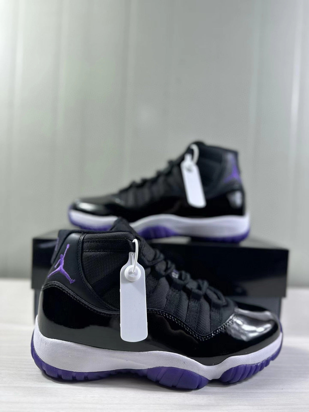 Air Jordan 11 Retro Space Jam Black Purple CT8812-999 - product image from the listing.