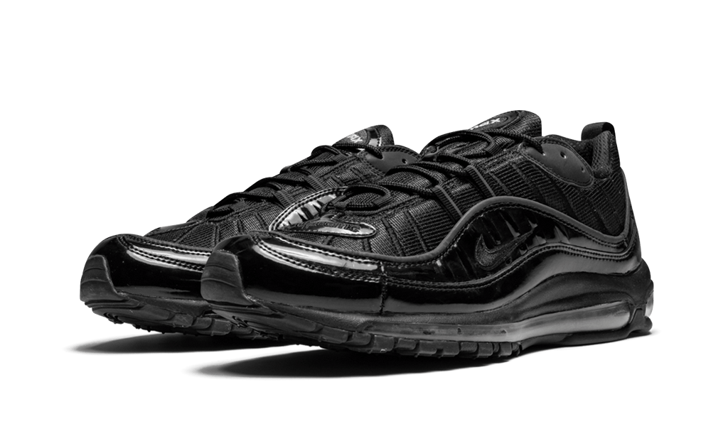 "Supreme - Black" Air Max 98 844694 001 - product image from the listing.