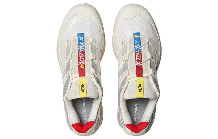 Salomon XT-4 OG Cream / Grey / Red Sneakers