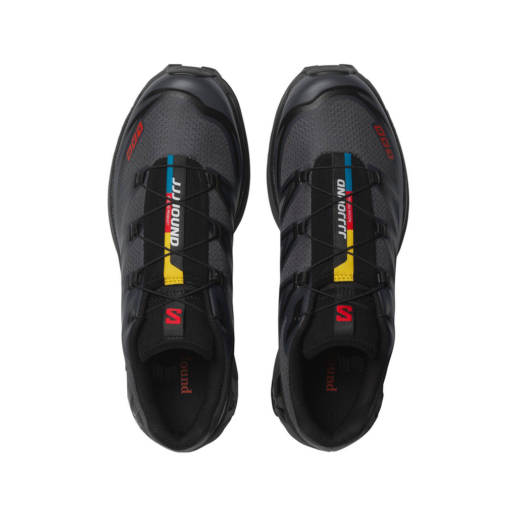 Salomon XT-6 Charcoal / Black / Red Sneakers