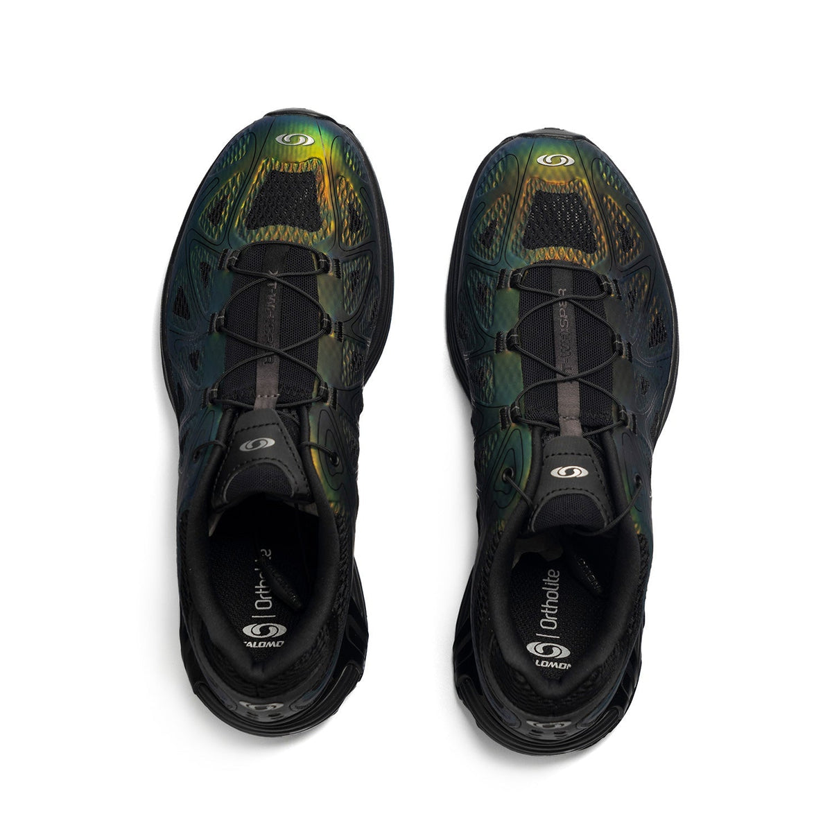 Salomon XT-Whisper VOID Black / Iridescent Green Sneakers