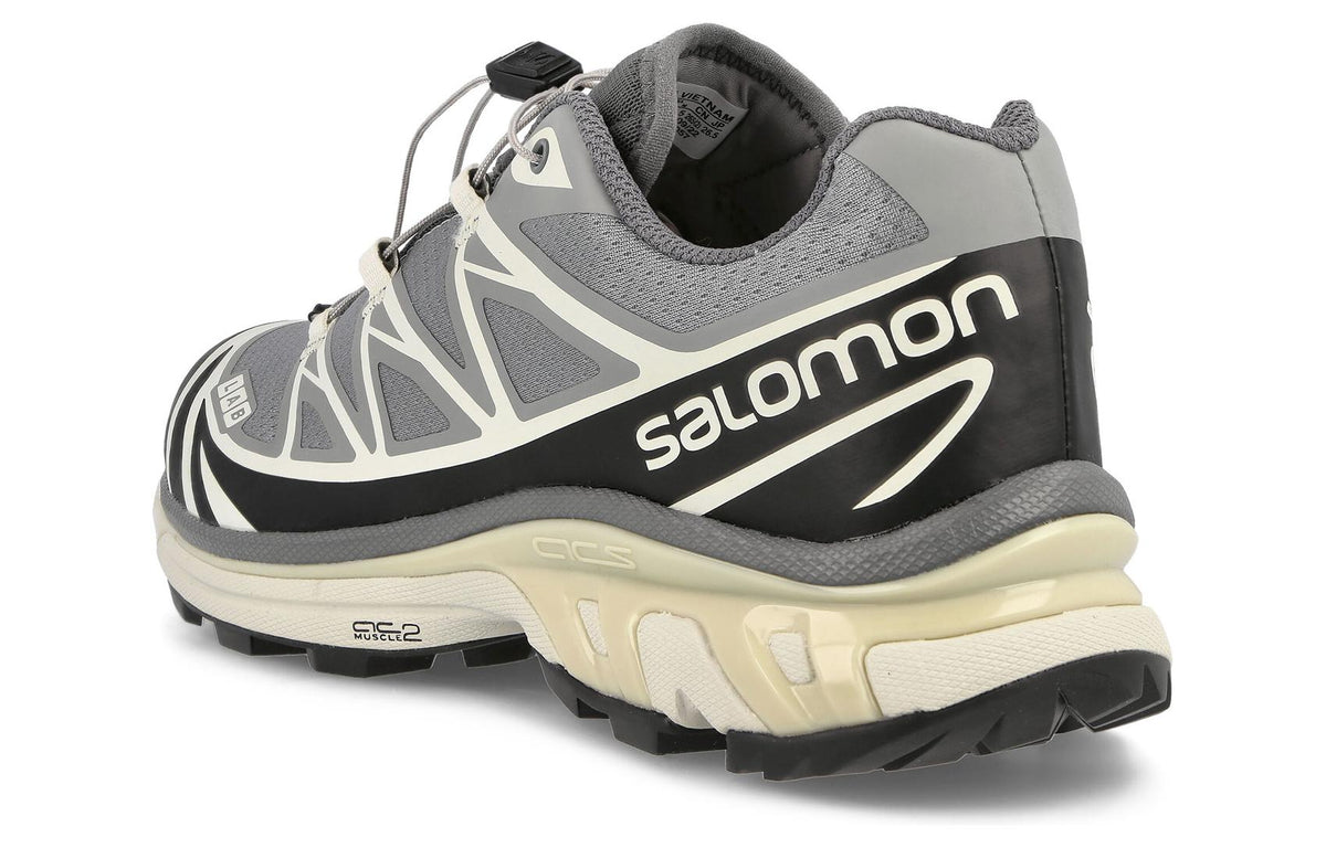 Salomon XT-6 Recut Grey / White / Black Sneakers