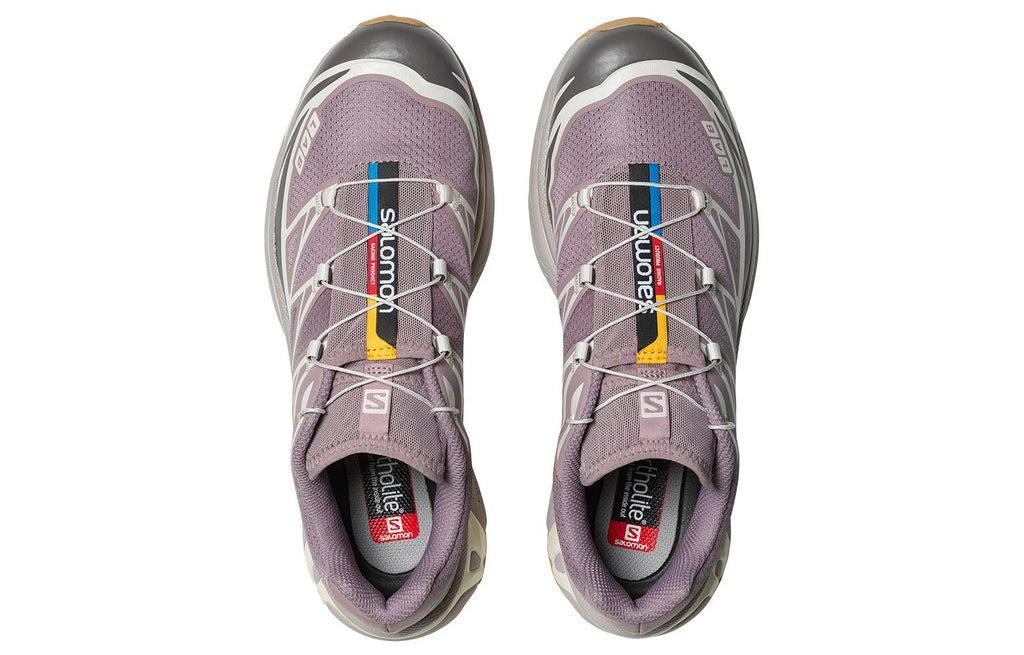 Salomon XT-6 Mauve / Grey / Gum Sneakers