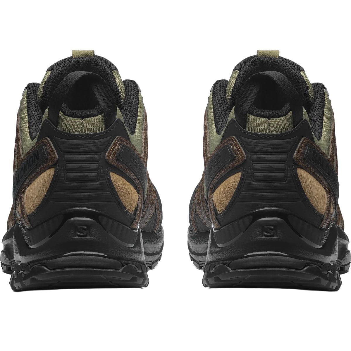 Salomon XA Pro 3D Distressed LTR Olive / Brown Sneakers