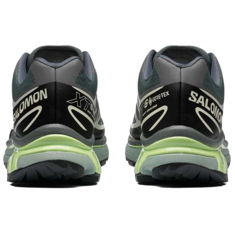 Salomon XT-6 GTX Charcoal / White / Lime Sneakers