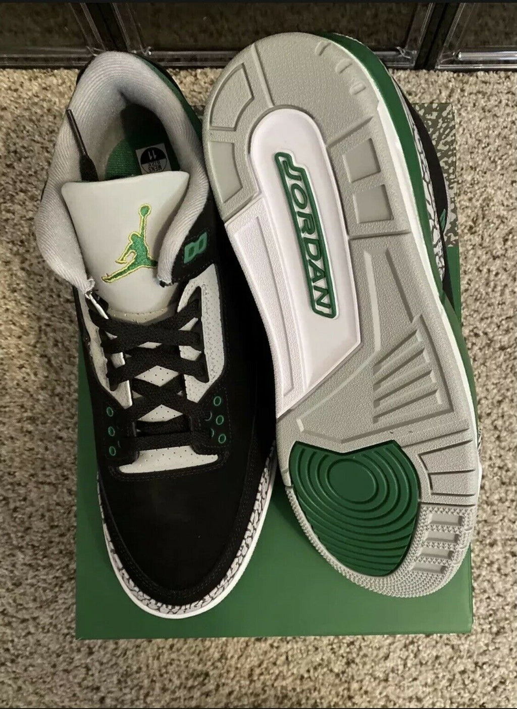 Pine Green — Jordan 3 Retro