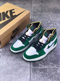 Jordan 1 Zoom CMFT Sneakers in Green White CT0978-300 - product image from the listing.