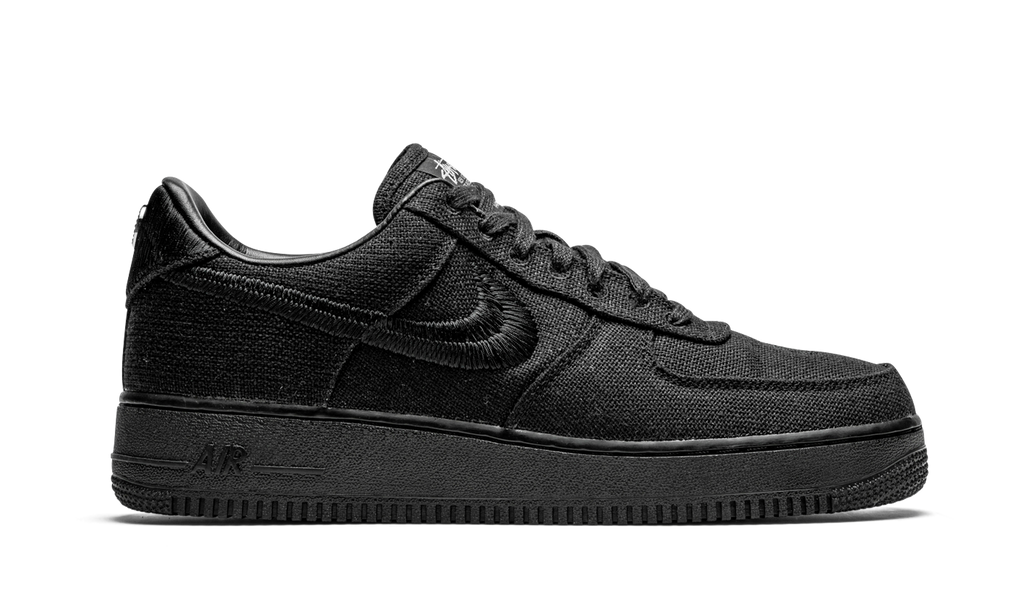 "Stussy - Black" Air Force 1 Low CZ9084 001 - product image from the listing.
