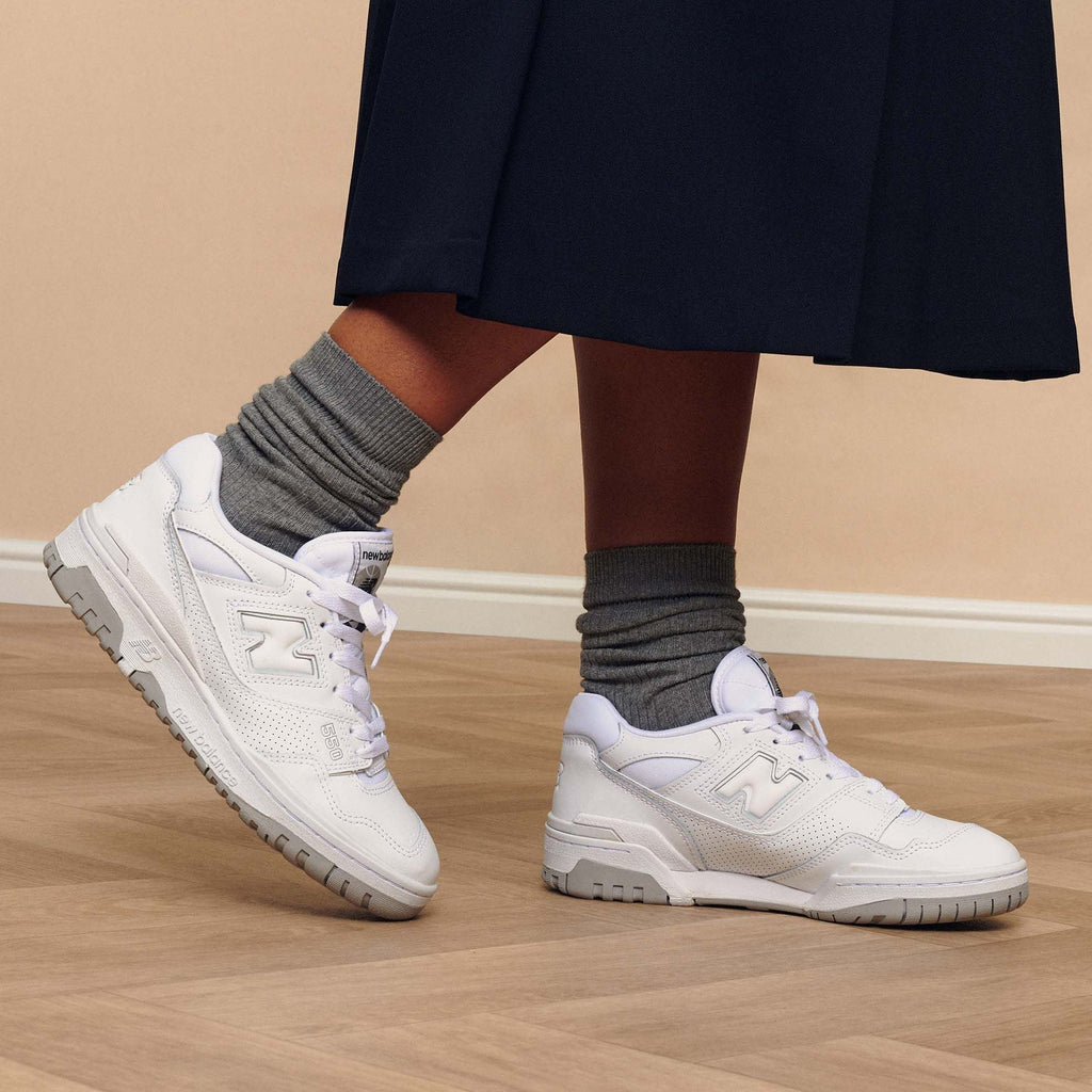 New Balance 550 BB550PB1 White / Light Grey Sneakers
